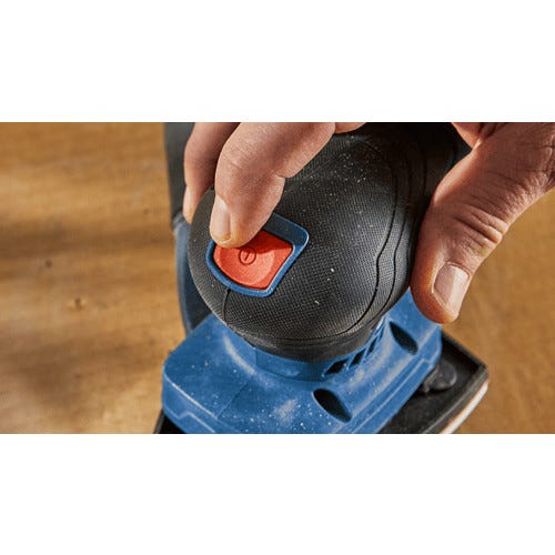 Bosch GSS12V-40N 12V Max Brushless 1/4 Sheet Orbital Finishing Sander, Tool Only