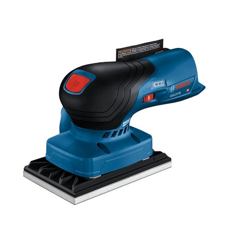Bosch GSS12V-40N 12V Max Brushless 1/4 Sheet Orbital Finishing Sander, Tool Only