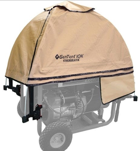 GenTent GT10KB4UTC 10k Stormbracer Portable Generator Cover