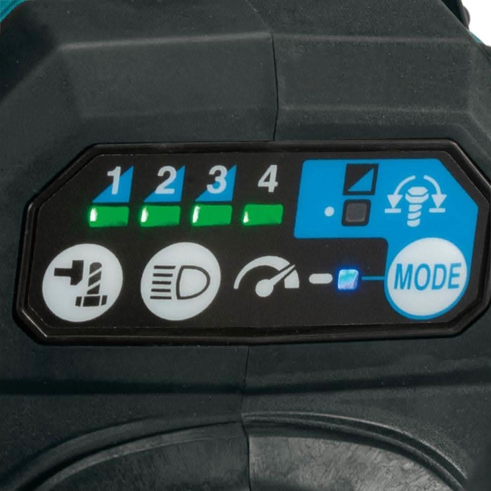 Makita GWT08Z 40V max XGT Brushless Cordless 4-Speed Mid-Torque 1/2" Sq. Drive Impact Wrench w/ Detent Anvil, Tool Only