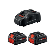 Bosch GXS18V-20N26 18V CORE18V High Power 6.0Ah Battery (2-Pack) & Charger Starter Kit