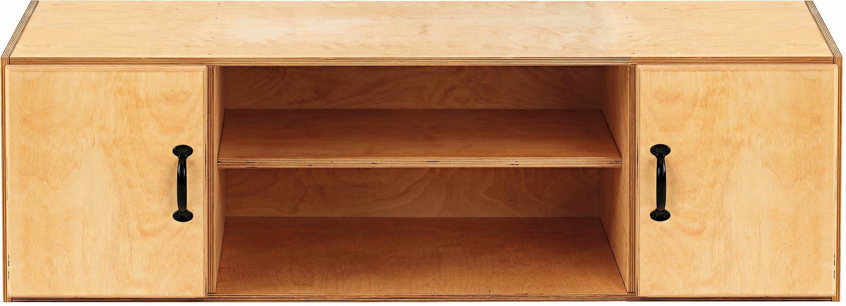 Sjobergs SJO-33276 Storage Cabinet w/ 2-Shelves + 2-Doors