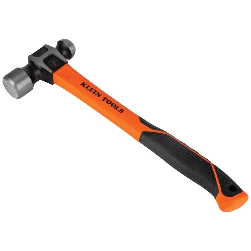 Klein Tools Ball-Peen Hammer, 32-Ounce, 15-in. (H80332)