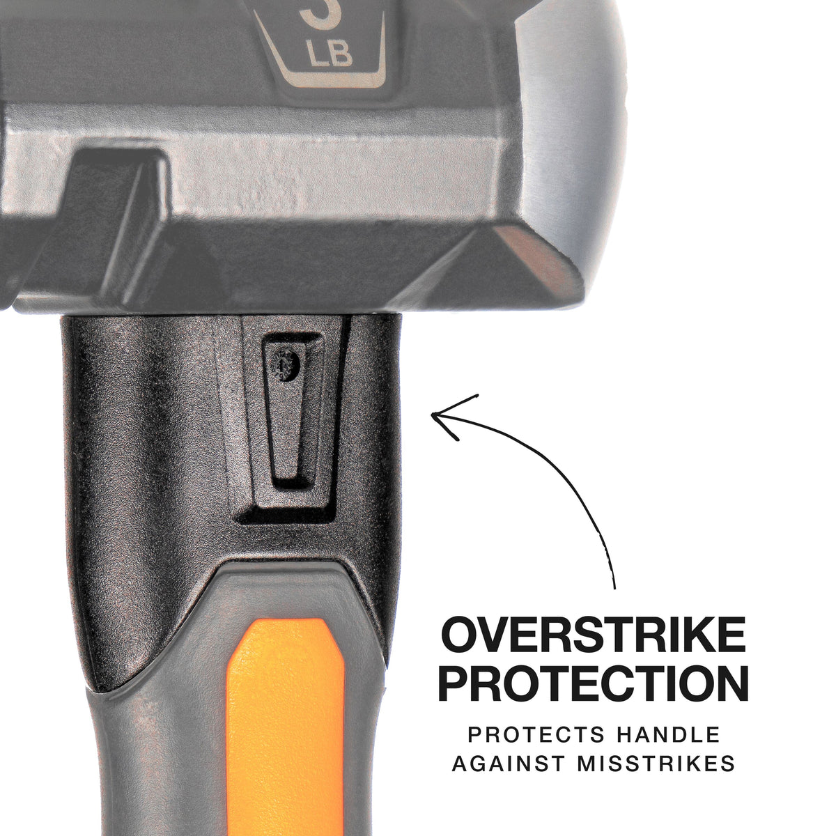 Klein H80603 sledge hammer head faces