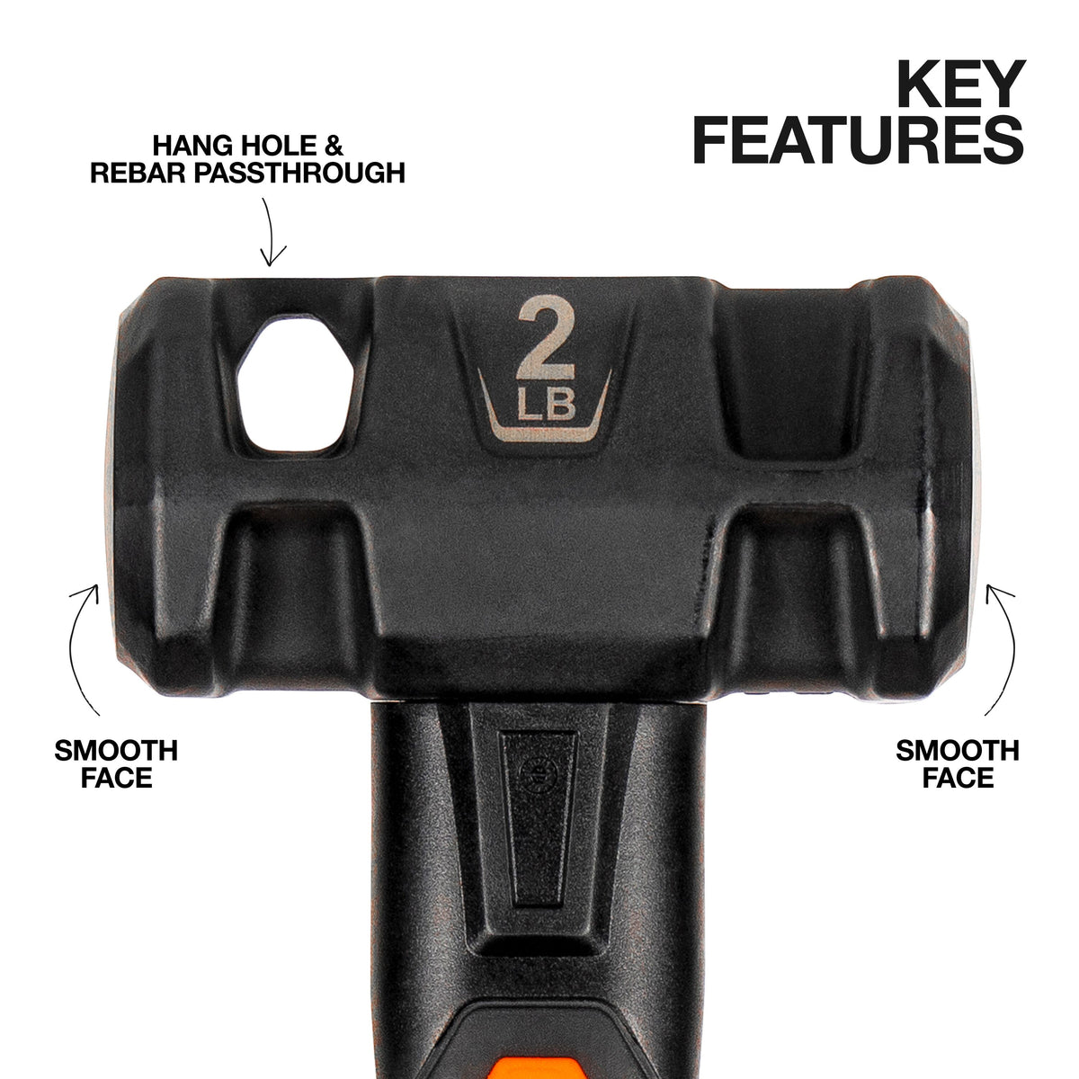 Klein H80692 drilling hammer feature detail