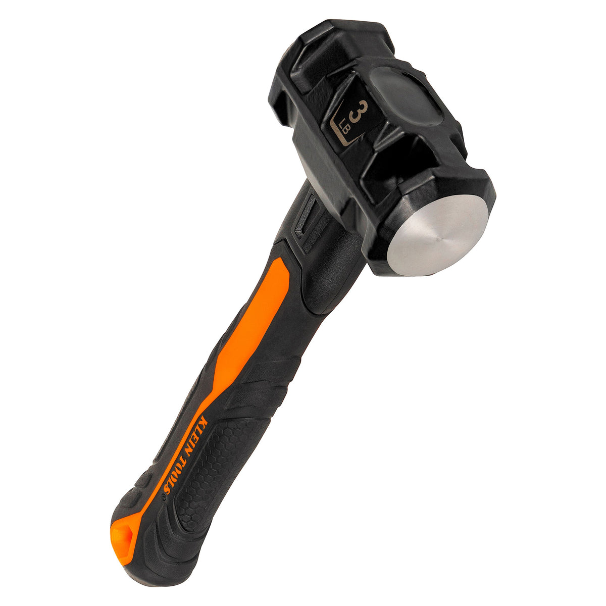Klein H80693 Dual-Faced Fiberglass Handle Hammer, 3-Pound