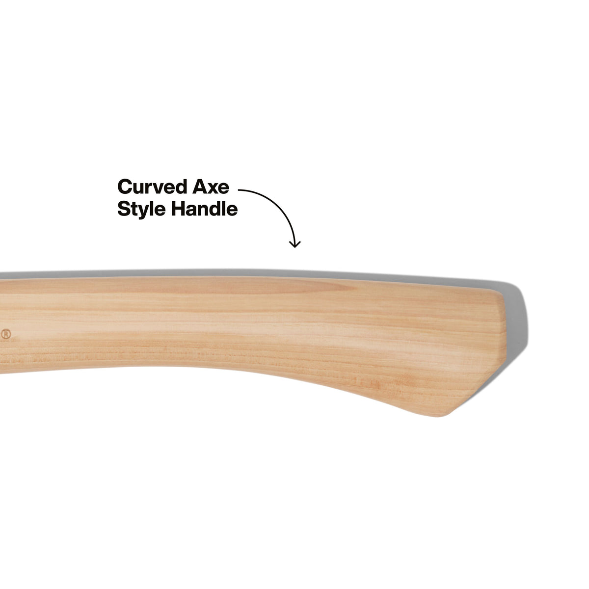 Klein Tools H80916HS curved ax-style hickory handle for comfort and control