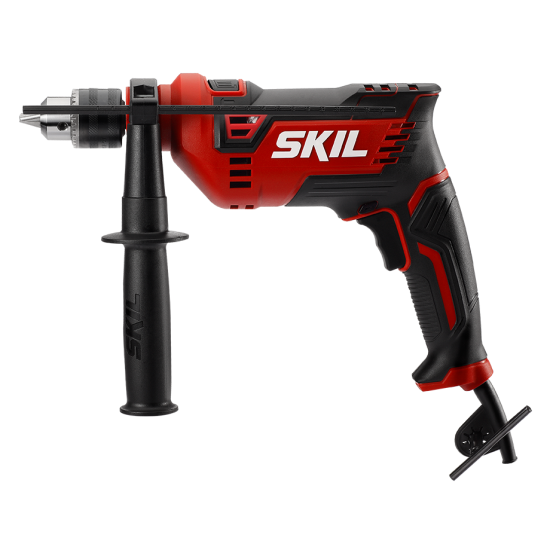 SKIL HD182002 7.5 Amp 1/2 In. Hammer Drill with 100 Piece Bit Set