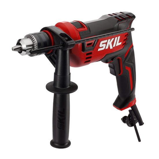 SKIL HD182002 7.5 Amp 1/2 In. Hammer Drill with 100 Piece Bit Set