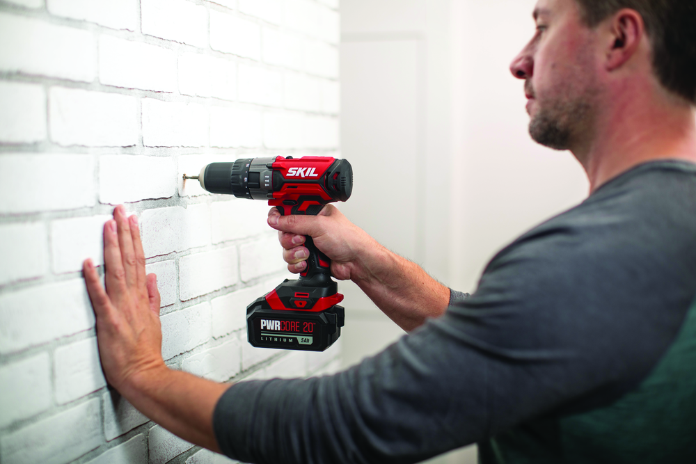 SKIL HD527803 20V 1/2" Hammer Drill Kit with PWRCORE 20 5.0Ah Lithium Battery