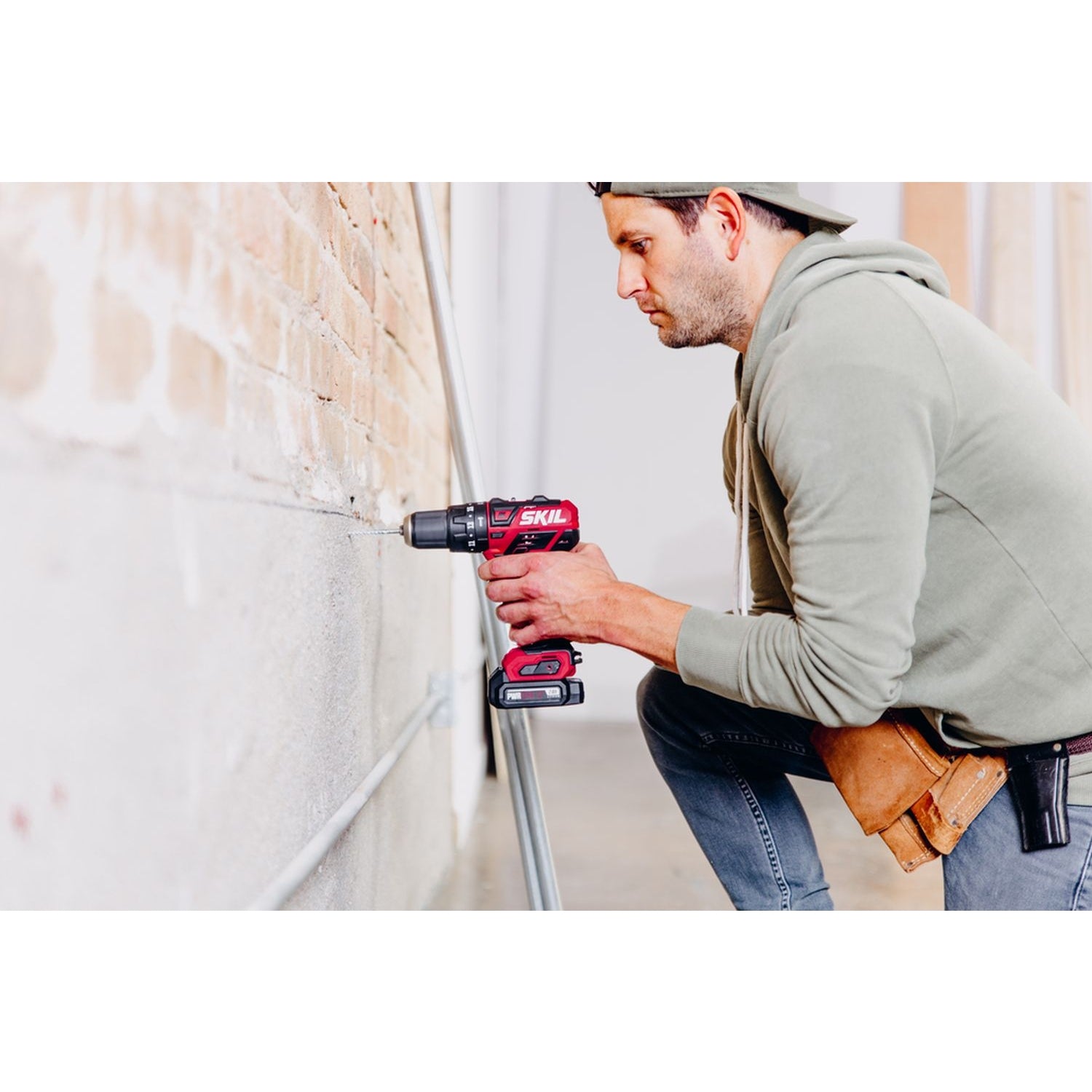 SKIL HD5290A-10 PWR CORE 12 Brushless 12V 1/2" Hammer Drill Kit with PWR JUMP Charger