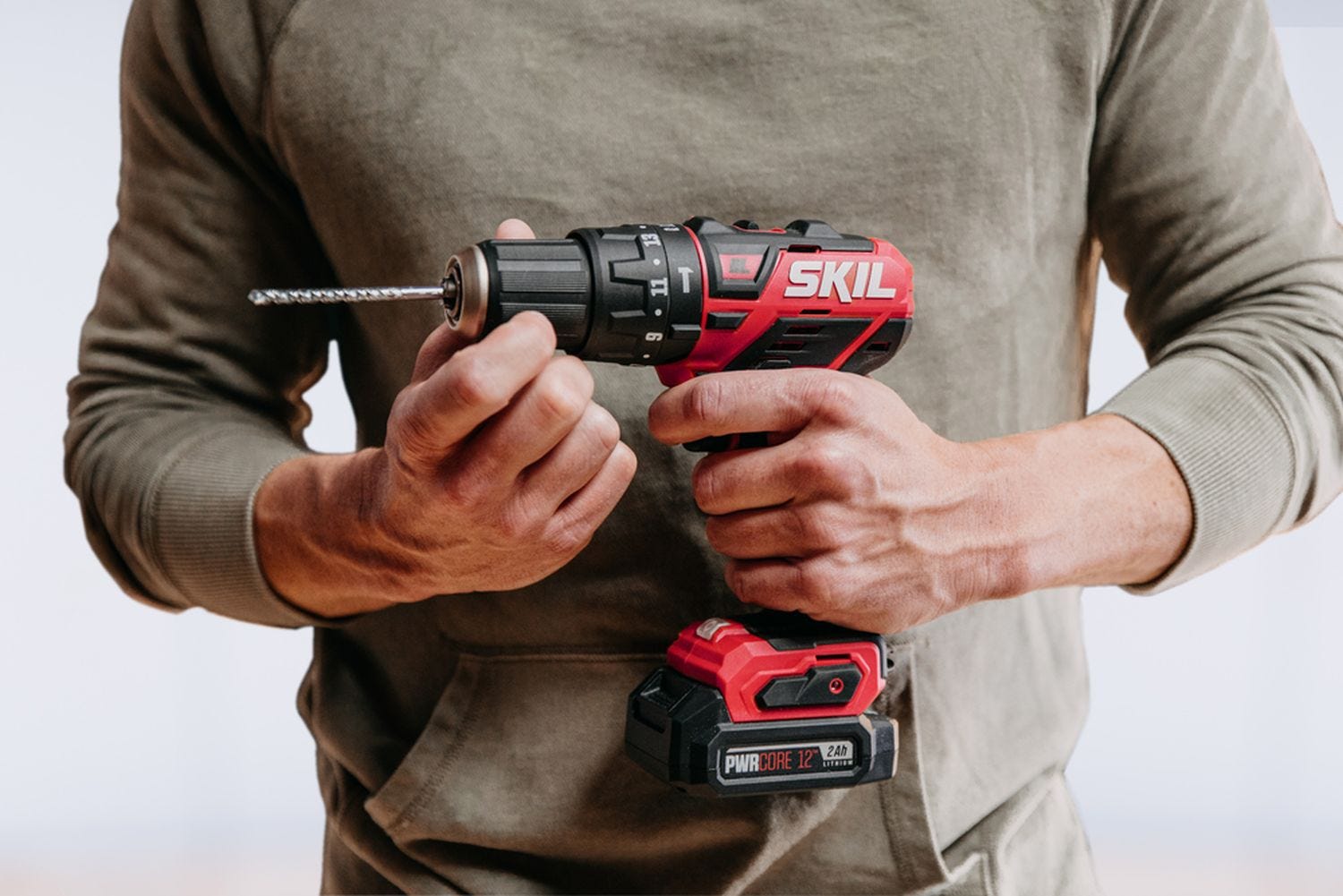 SKIL HD5290A-10 PWR CORE 12 Brushless 12V 1/2" Hammer Drill Kit with PWR JUMP Charger