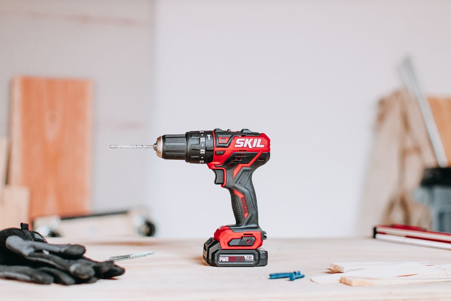 SKIL HD5290A-10 PWR CORE 12 Brushless 12V 1/2" Hammer Drill Kit with PWR JUMP Charger