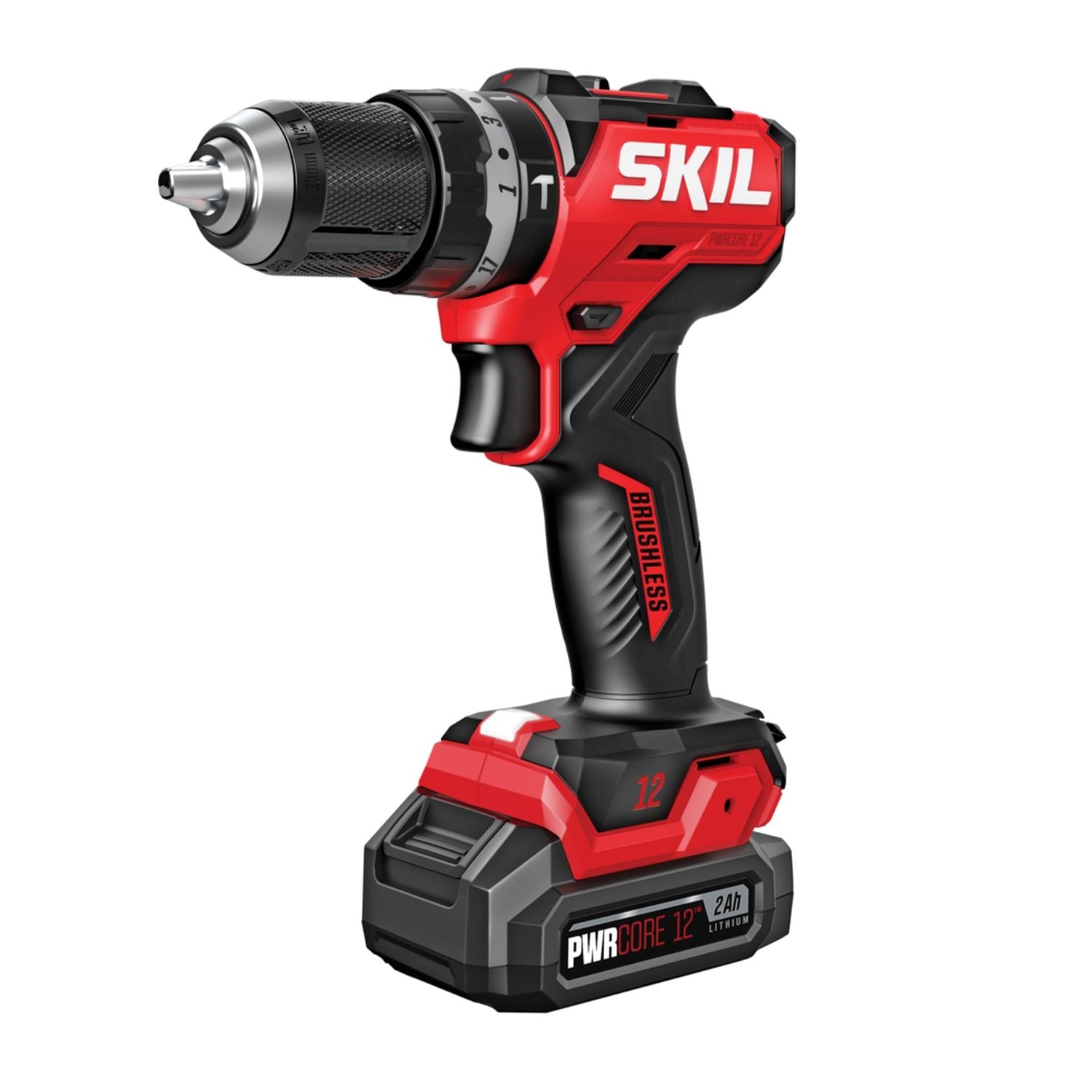 SKIL HD6290A-10 PWR CORE 12 Brushless 12V 1/2 IN. Compact Hammer Drill Kit