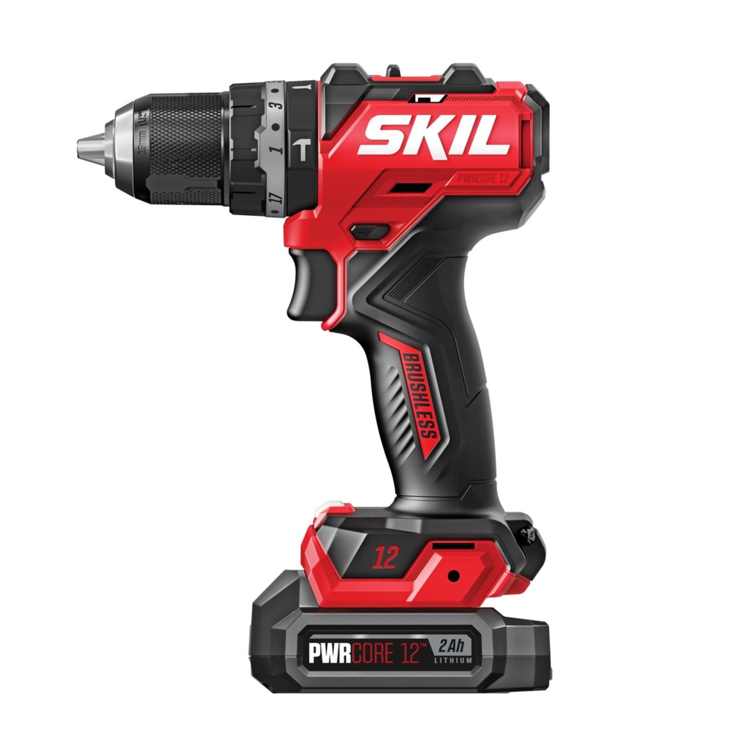 SKIL HD6290A-10 PWR CORE 12 Brushless 12V 1/2 IN. Compact Hammer Drill Kit