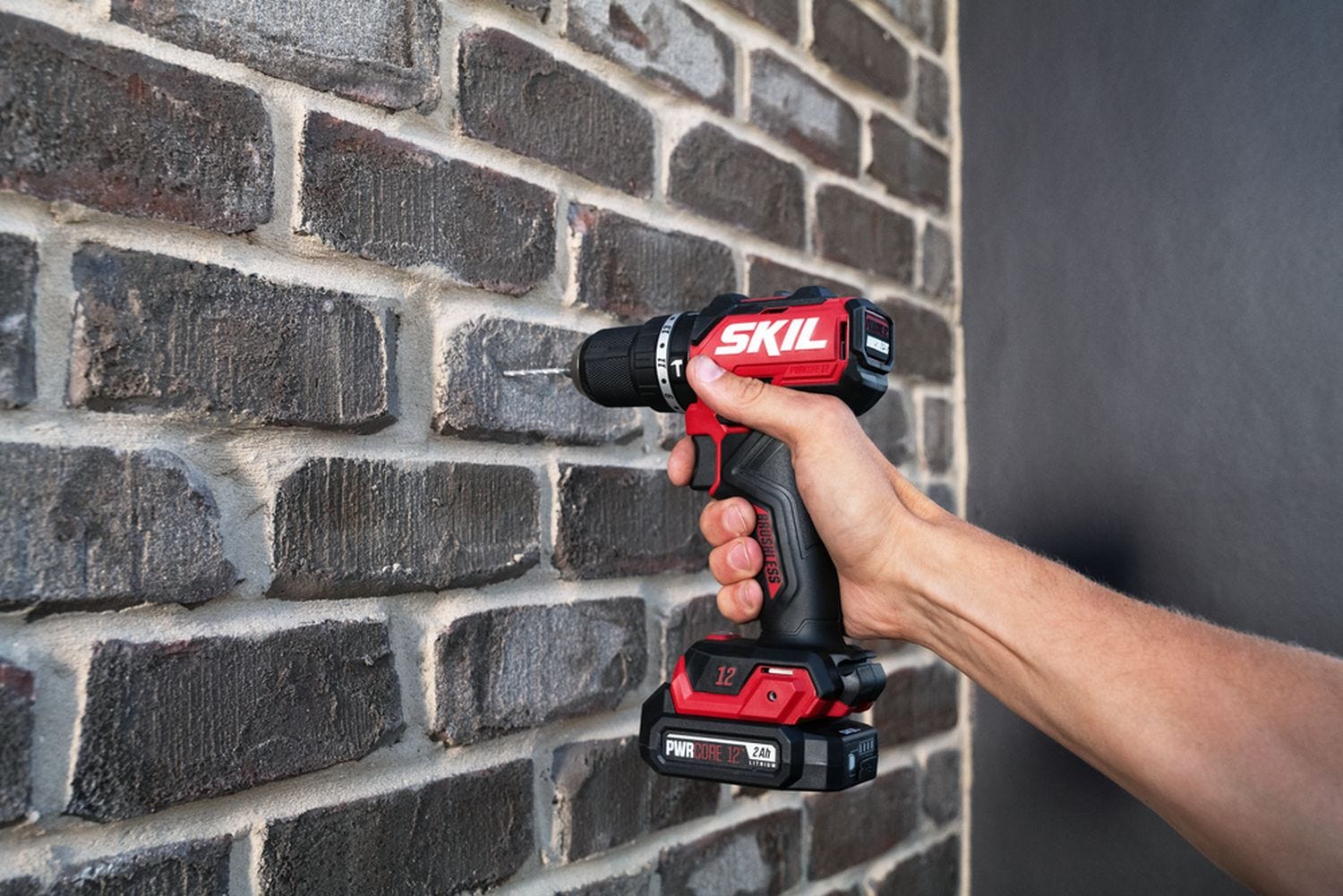 SKIL HD6290A-10 PWR CORE 12 Brushless 12V 1/2 IN. Compact Hammer Drill Kit