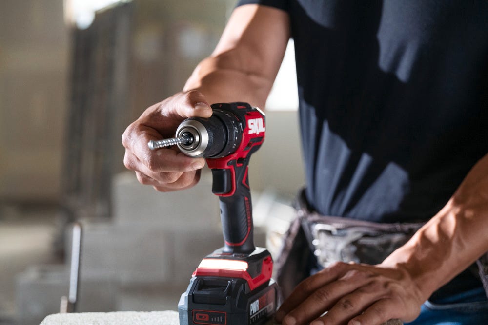 SKIL PWR CORE 20™ Brushless 20V 1/2 IN. Compact Hammer Drill Kit