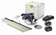 Festool 576173 HKC 55 Cordless Bluetooth 5.2Ah Track Saw PLUS-FSK w/ Systainer3