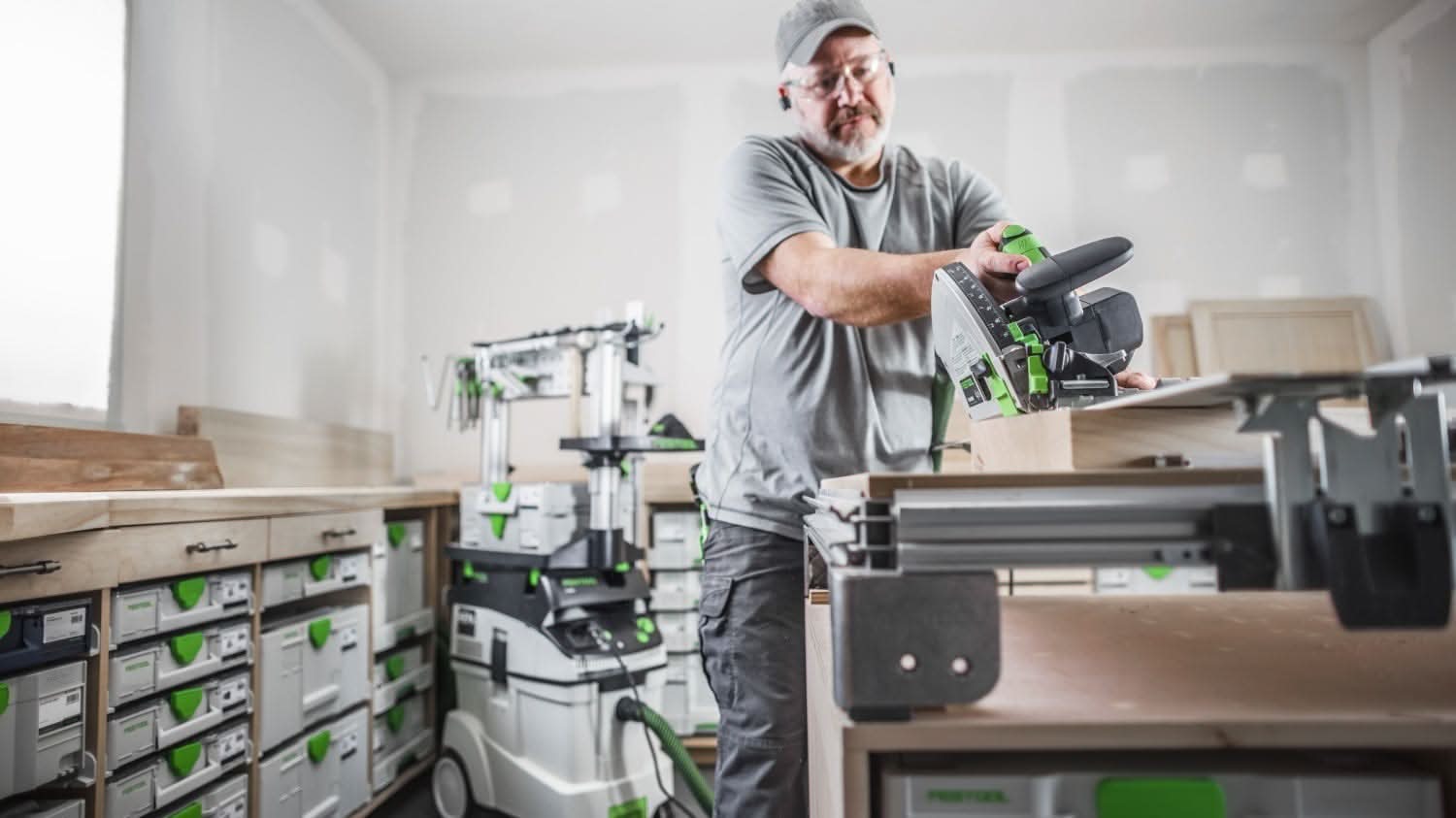 Festool 576726 TS 60 KEB-F-Plus Plunge Cut Track Saw Set – Tool Nut