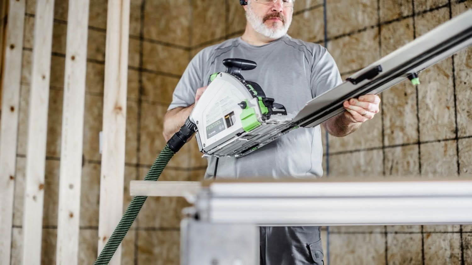 Festool 576726 TS 60 KEB-F-Plus Plunge Cut Track Saw Set – Tool Nut