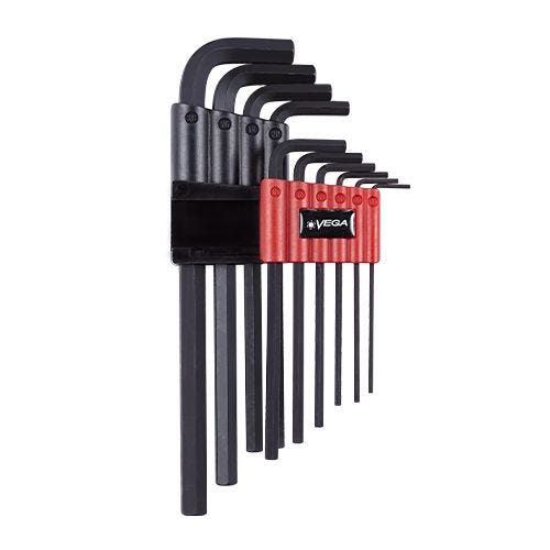 Vega HL10A 10-Piece Hex L-Key SAE Set