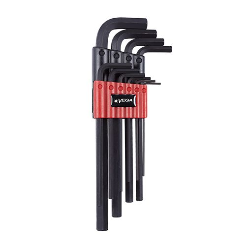 Vega HL10A 10-Piece Hex L-Key SAE Set