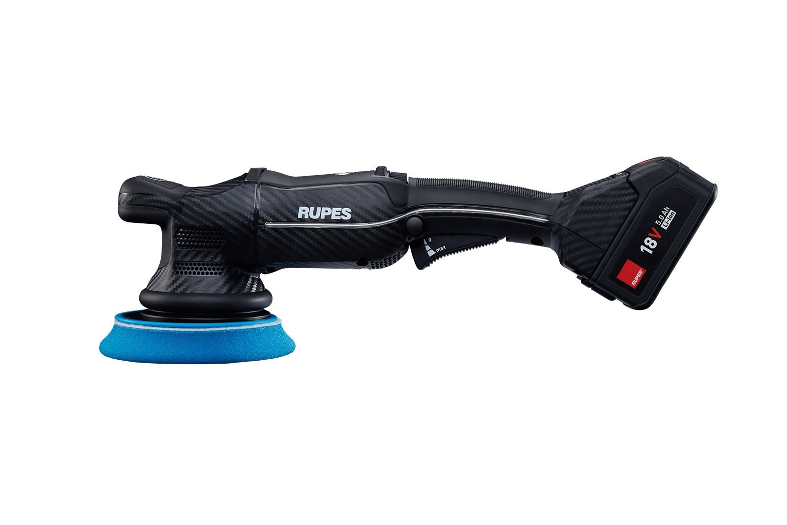Rupes HLR15/CB2/BAS Ibrid 6-in. 18V Cordless Polisher Basic 5.0Ah Kit