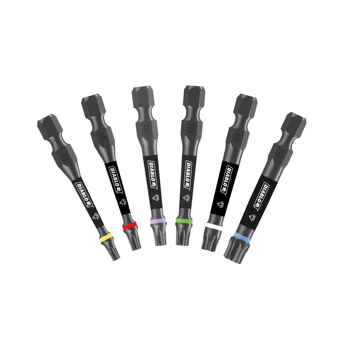 Diablo 2 in. Demon Torx Drive Bit Variety Pack (DSDTV2-S6)