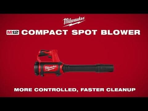 Milwaukee 0852-20 M12 Compact 175 CFM / 110 MPH Spot Blower, Tool Only (PROMO)