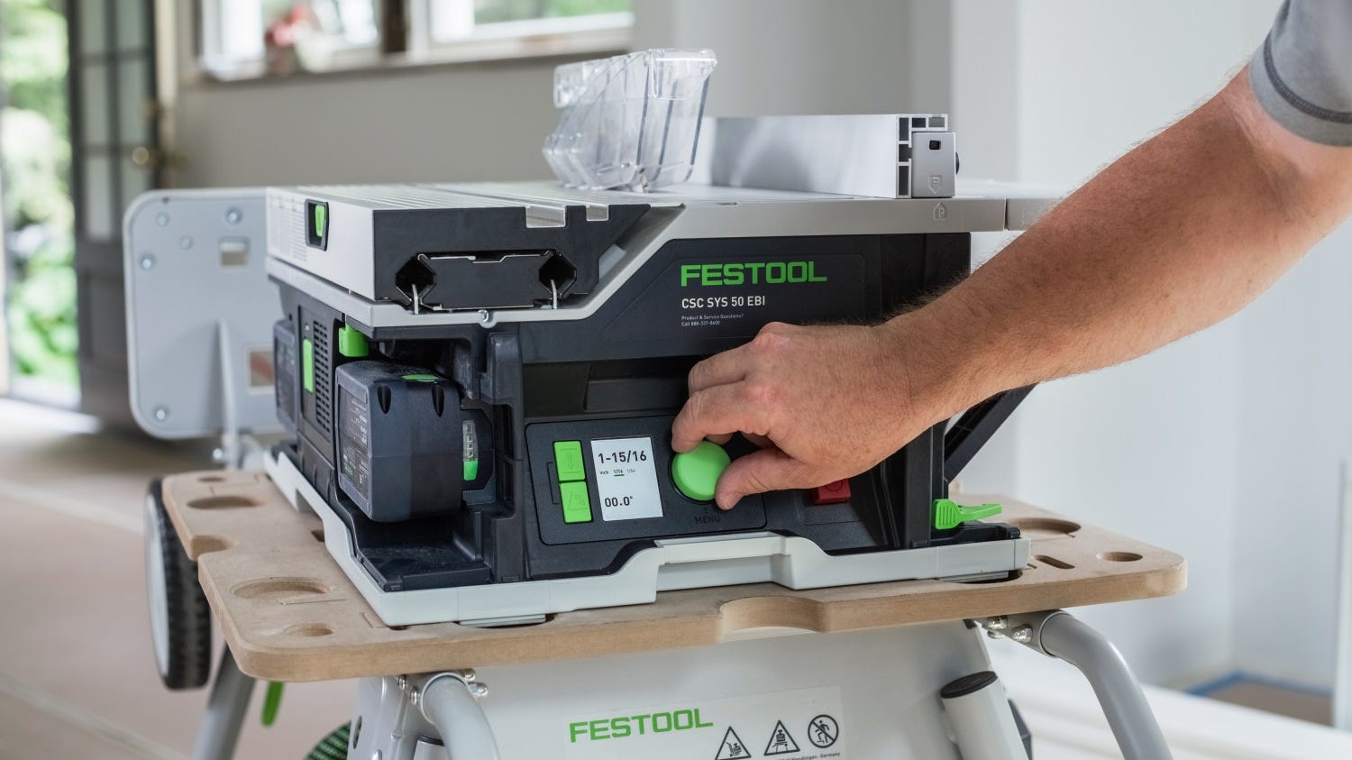 Festool 577372 CSC SYS 50 EBI-Basic-Set Cordless Table Saw