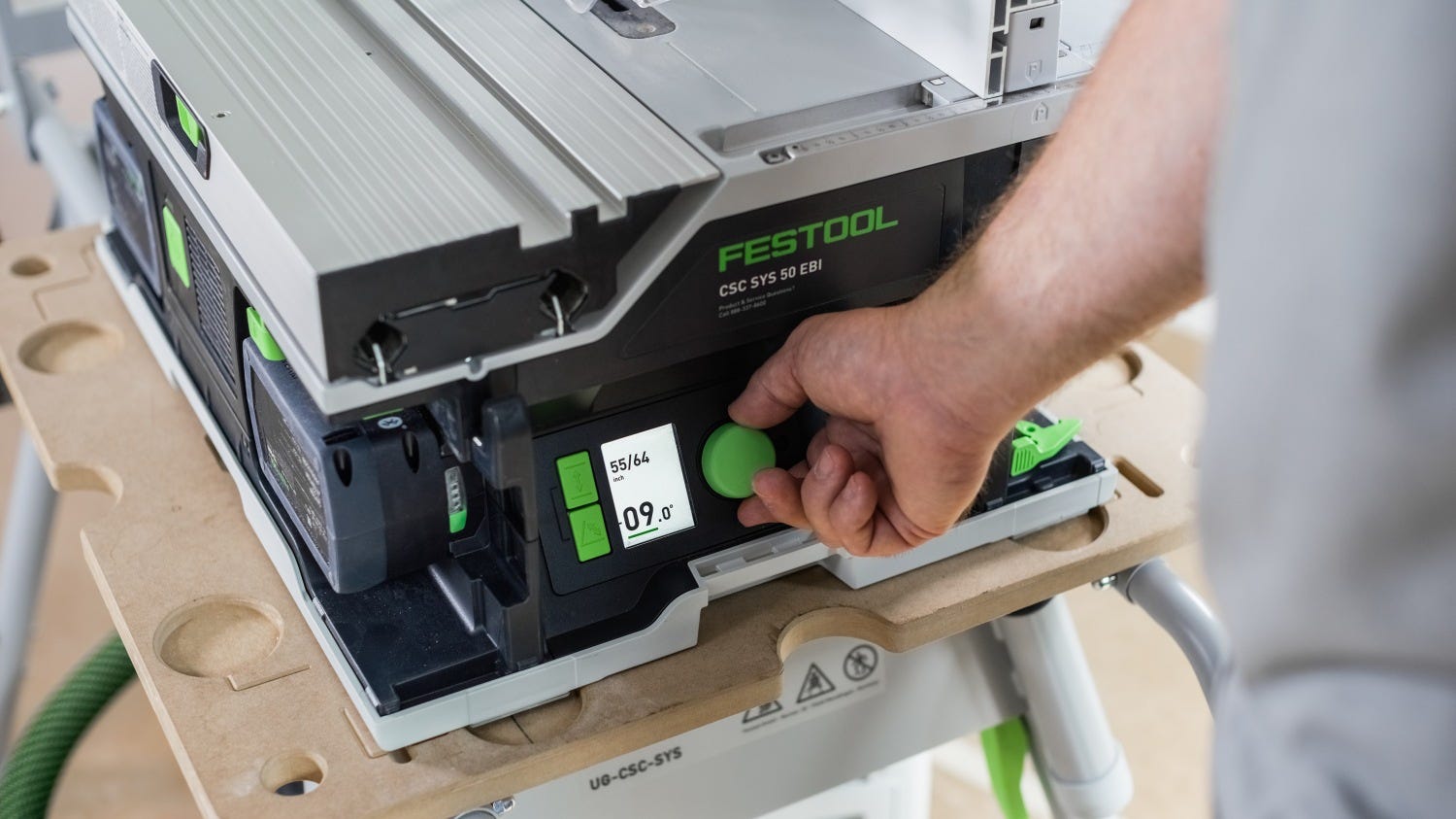 Festool 577372 CSC SYS 50 EBI-Basic-Set Cordless Table Saw