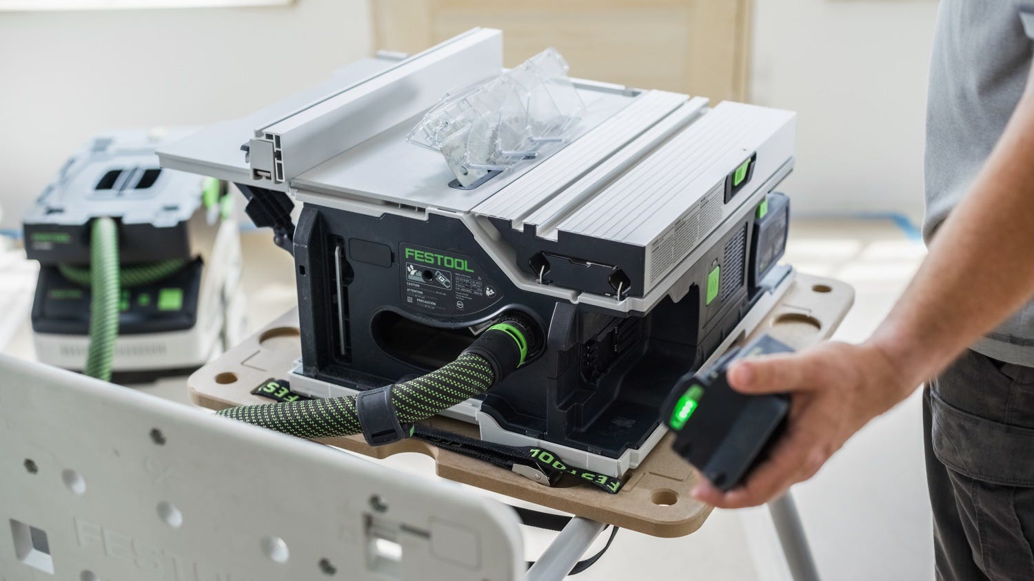 Festool 577383 CSC SYS 50 EBI-Set Cordless Table Saw
