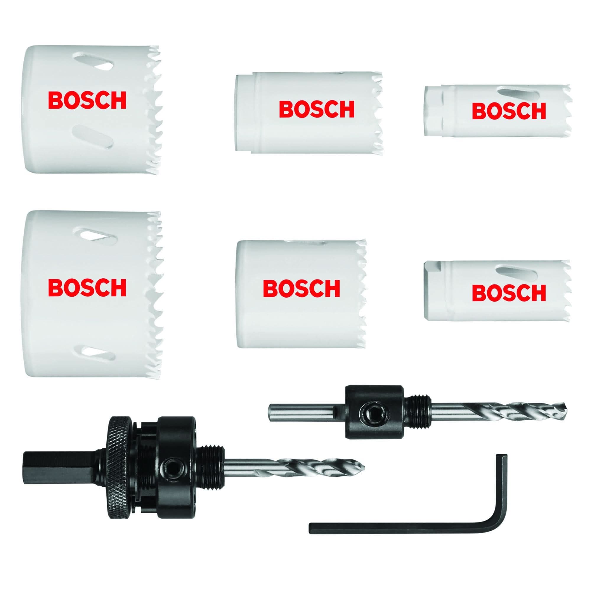 Bosch HSBIM9 9-Piece General-Purpose Bi-Metal Hole Saw Kit – Tool Nut