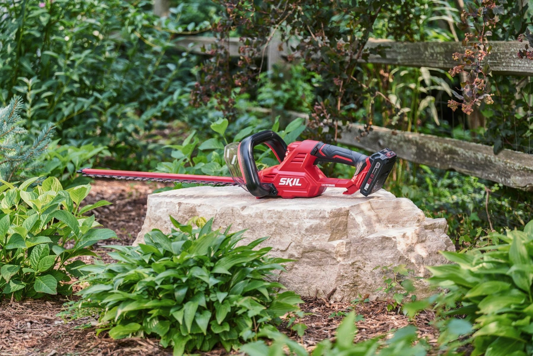 SKIL HT4222B-10 PWRCORE 20 22" Hedge Trimmer with Battery and Charger