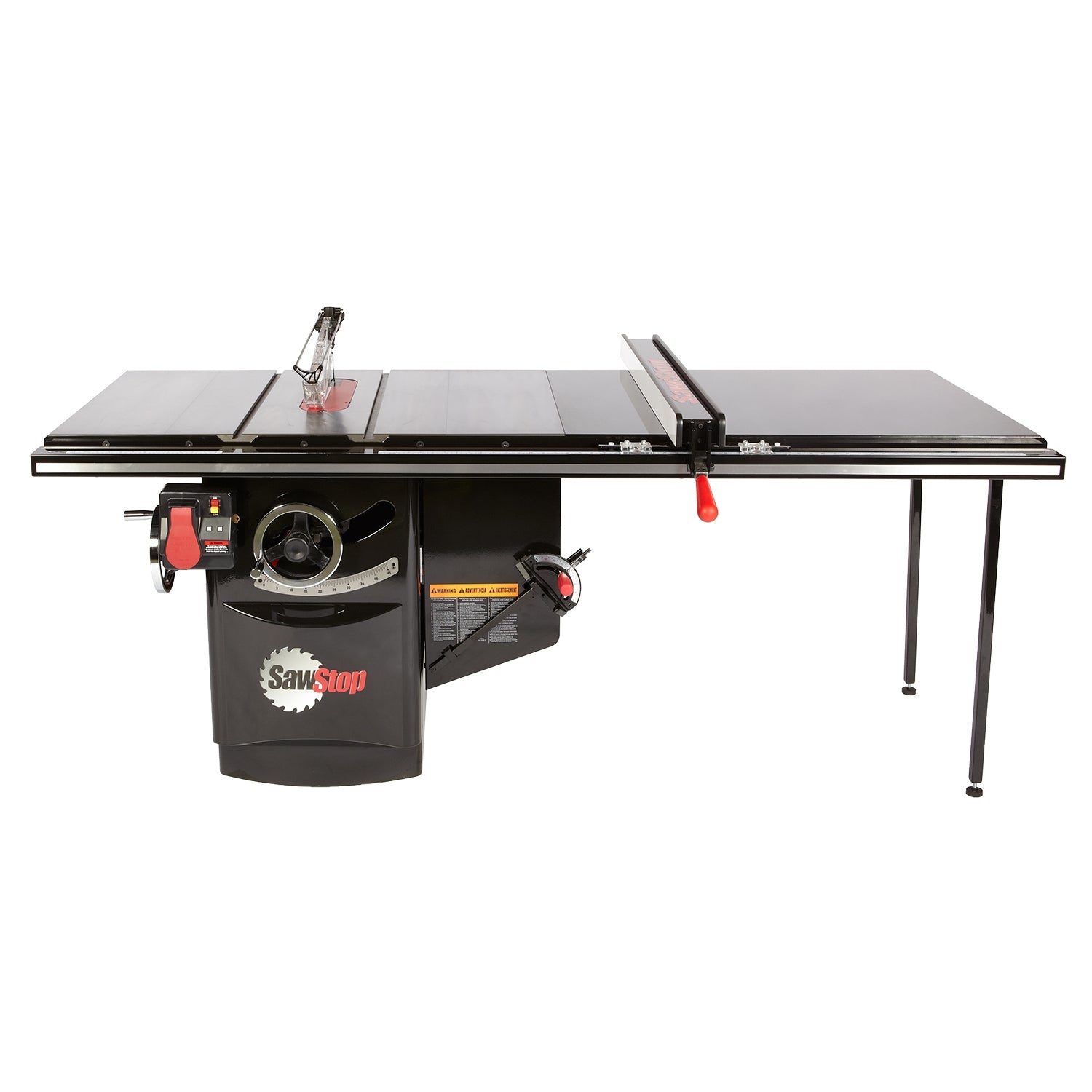 SawStop ICS53230-52 230V Three Phase 5-HP 12-Amp Industrial Cabinet Saw with 52" T-Glide Fence System