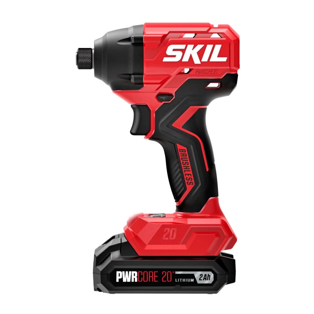 SKIL ID6720B-10 20V Brushless 1/4 In. Hex Impact Driver Kit