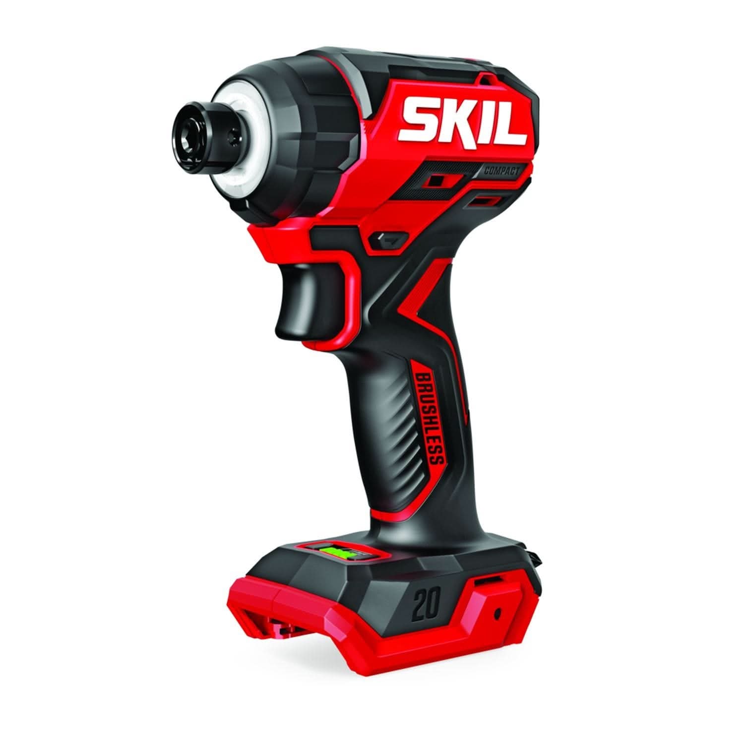 SKIL ID6739B-00 PWR CORE 20 Brushless 20V 1/4 In. Hex Compact Impact Driver Tool Only