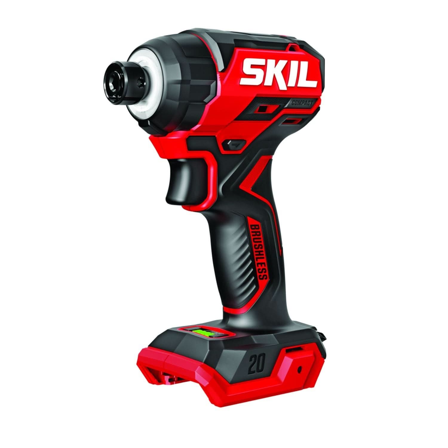 SKIL ID6739B-00 PWR CORE 20 Brushless 20V 1/4 In. Hex Compact Impact Driver Tool Only
