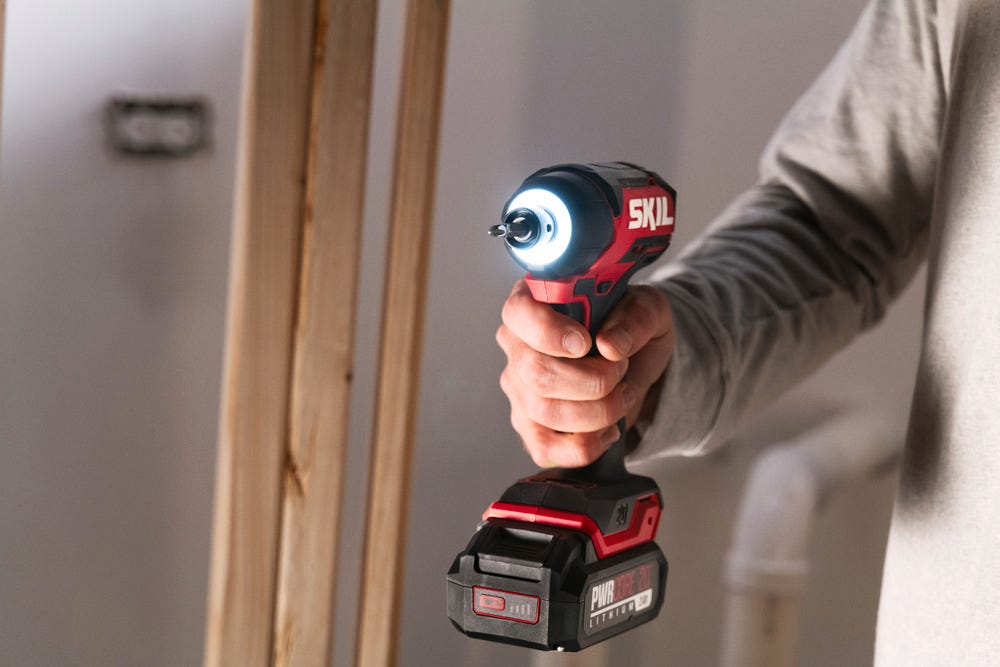 SKIL PWR CORE 20™ Brushless 20V 1/4 IN. Compact Hex Impact Driver Kit