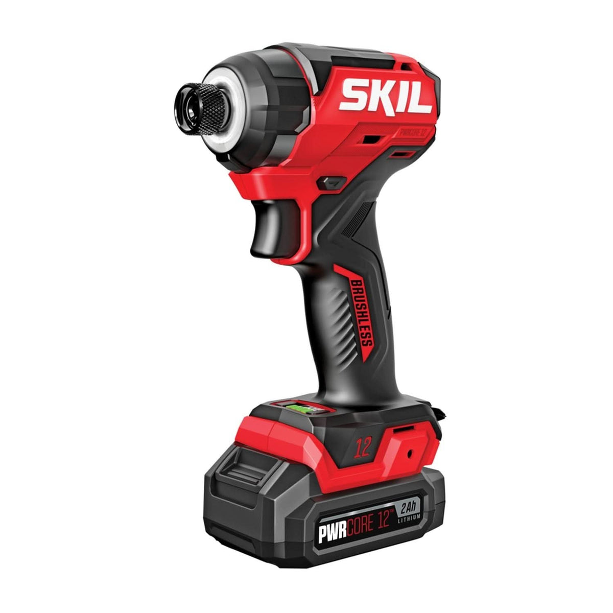 SKIL ID6744A-10 PWR CORE 12 Brushless 12V 1/4 IN. Hex Impact Driver Kit