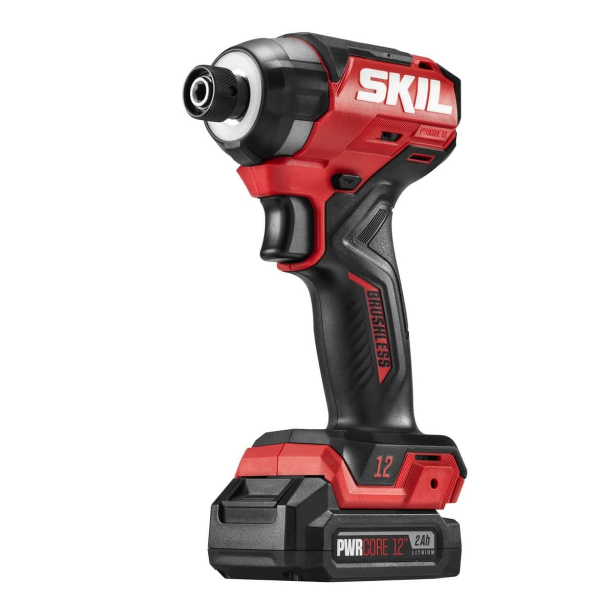 SKIL ID6744A-10 PWR CORE 12 Brushless 12V 1/4 IN. Hex Impact Driver Kit