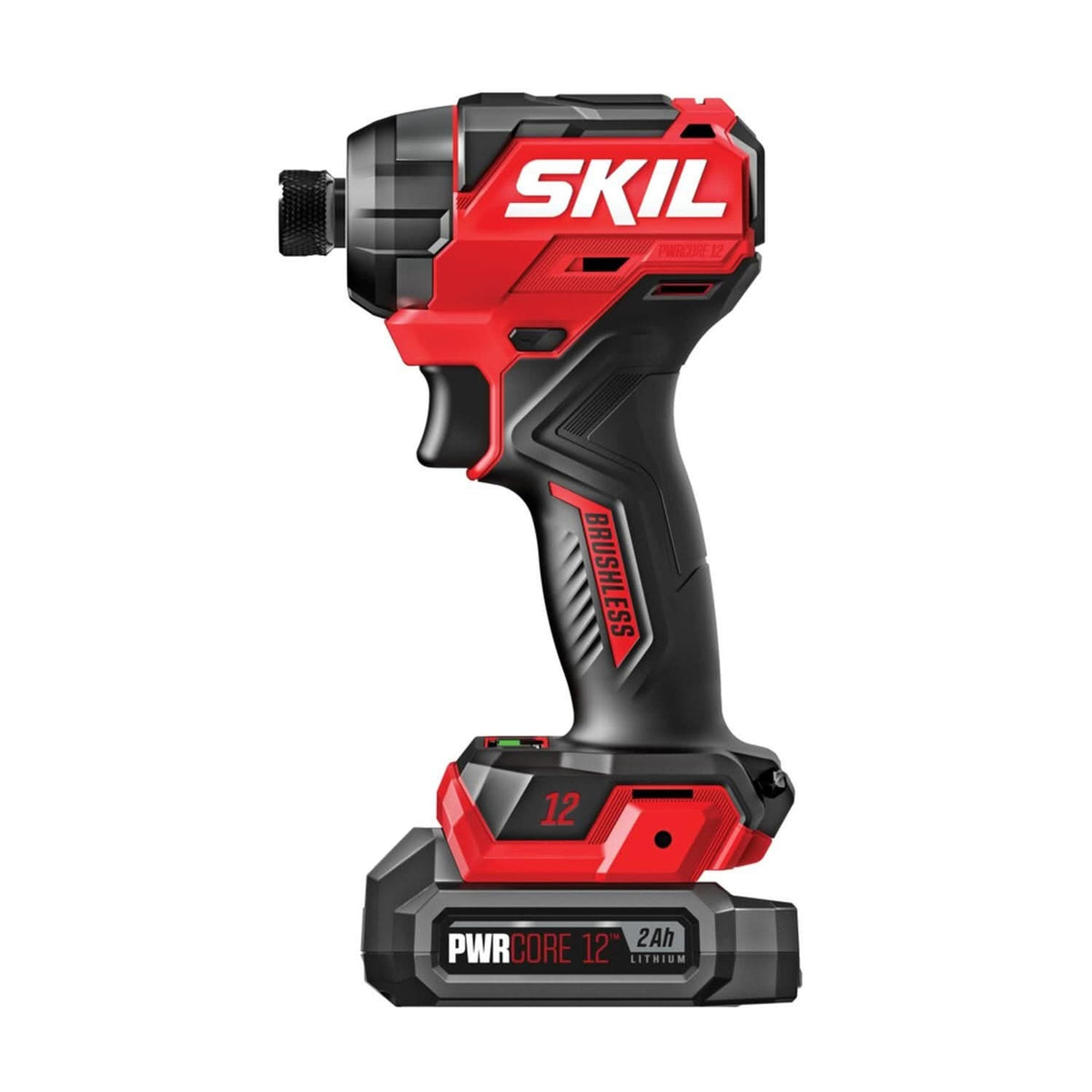 SKIL ID6744A-10 PWR CORE 12 Brushless 12V 1/4 IN. Hex Impact Driver Kit