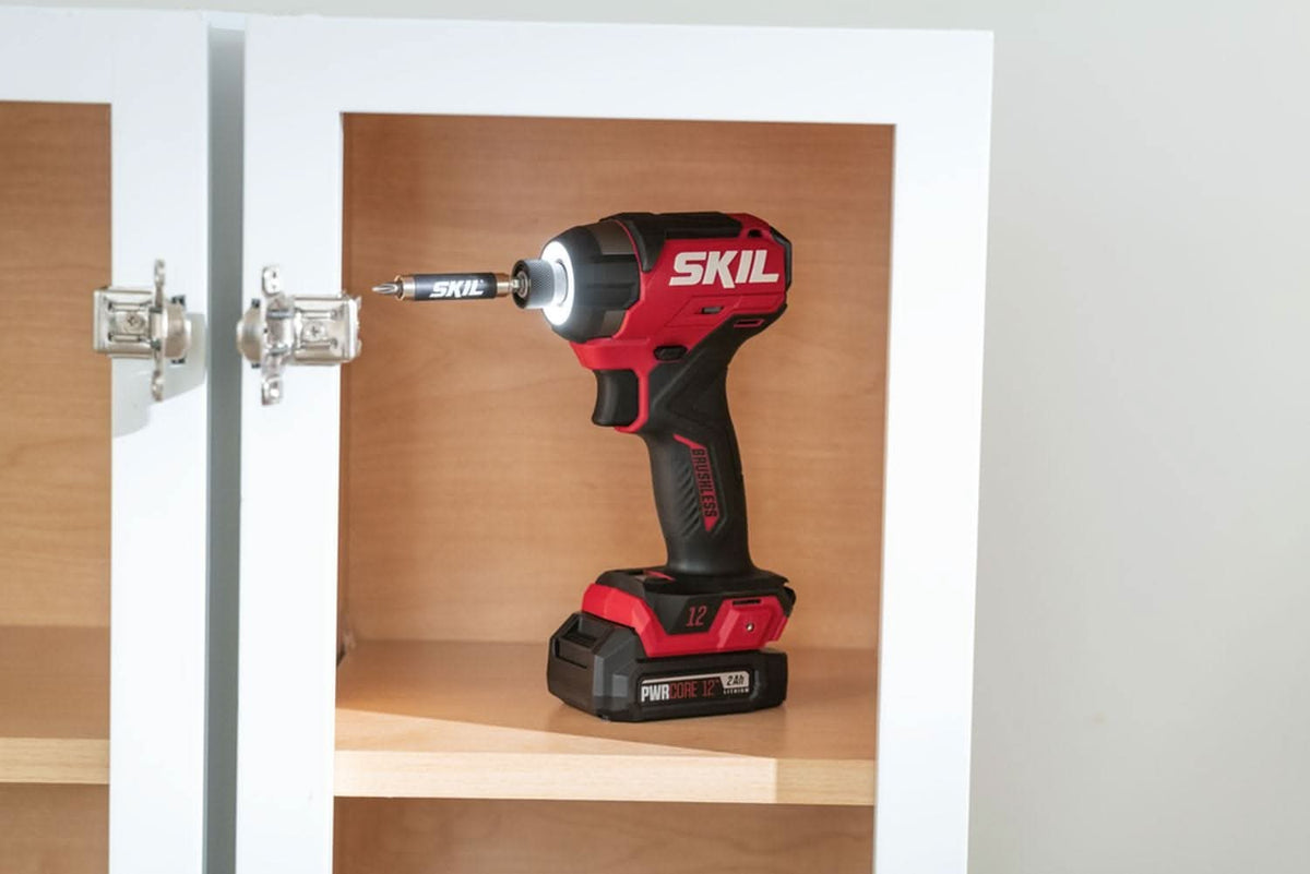 SKIL ID6744A-10 PWR CORE 12 Brushless 12V 1/4 IN. Hex Impact Driver Kit