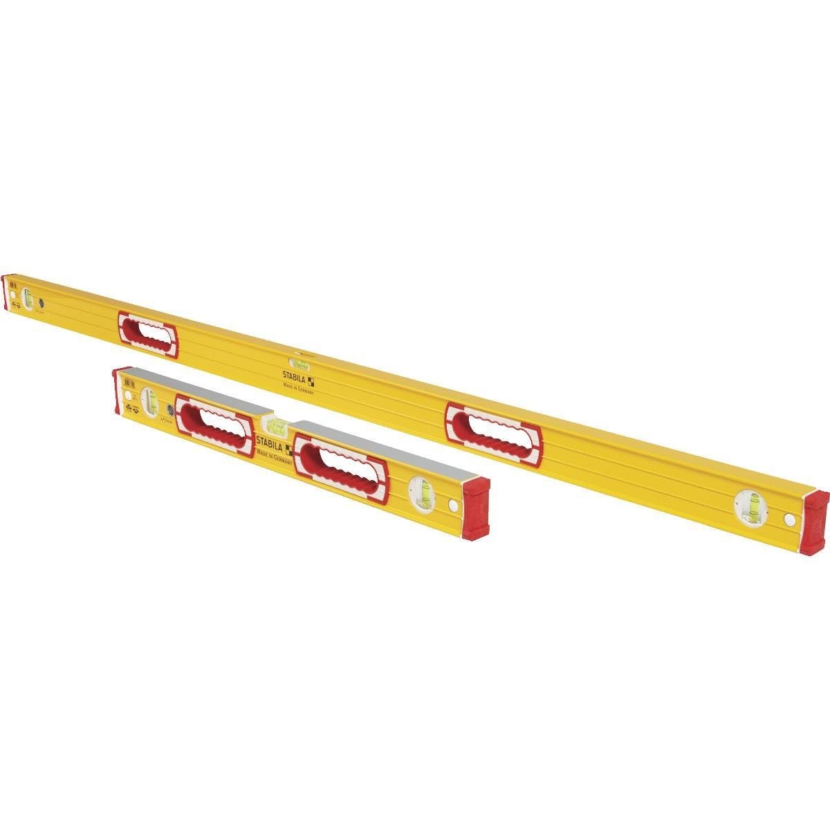 Stabila 37832 58-inch & 32-inch Type 196 2-Piece Spirit Level Set