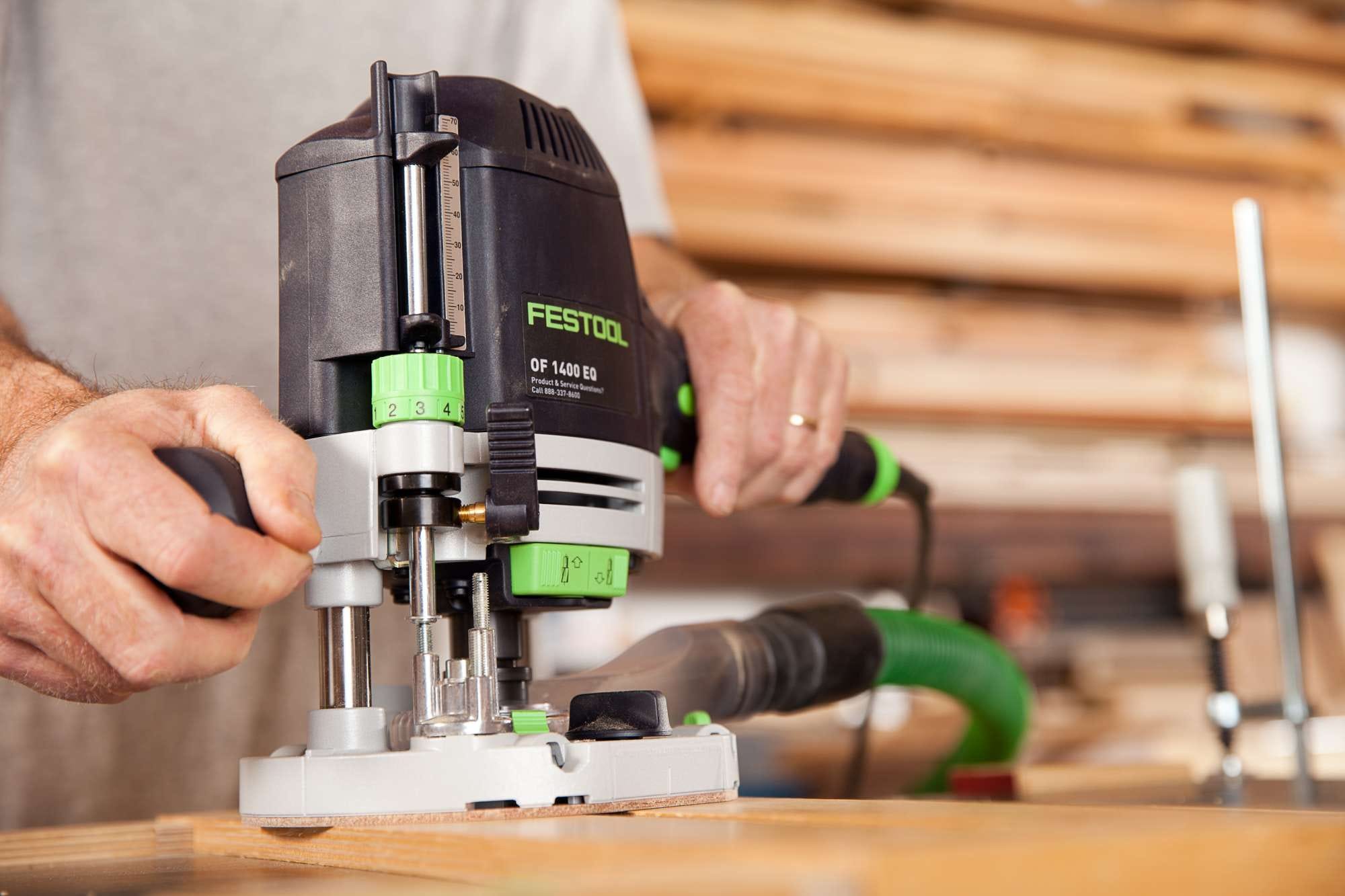 Festool 576213 OF 1400 EQ Plunge Router w/ Systainer3