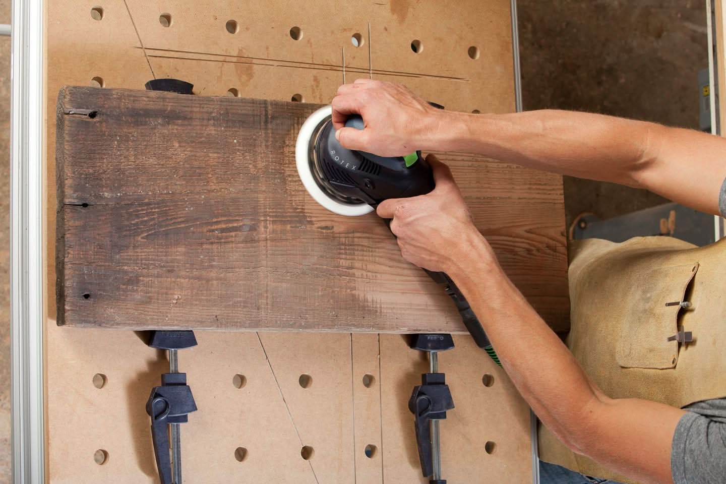 Festool RO 150 FEQ 150mm (6") Rotex Sander Set w/ Granat Abrasive Value Set Systainer