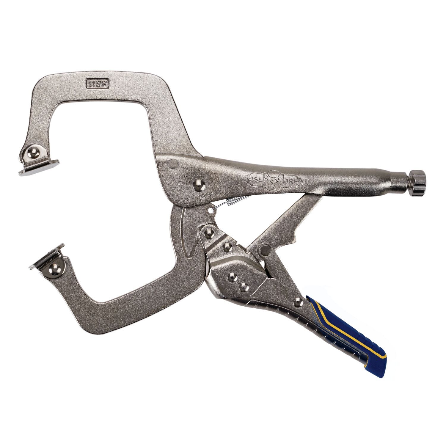 IRWIN IRHT82586 VISE-GRIP 11 in. Fast Release C-Clamp Locking Pliers