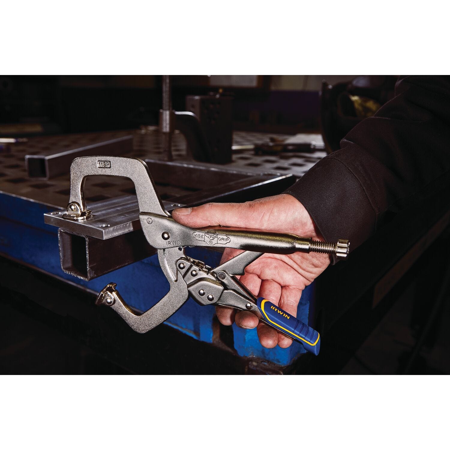 IRWIN IRHT82586 VISE-GRIP 11 in. Fast Release C-Clamp Locking Pliers