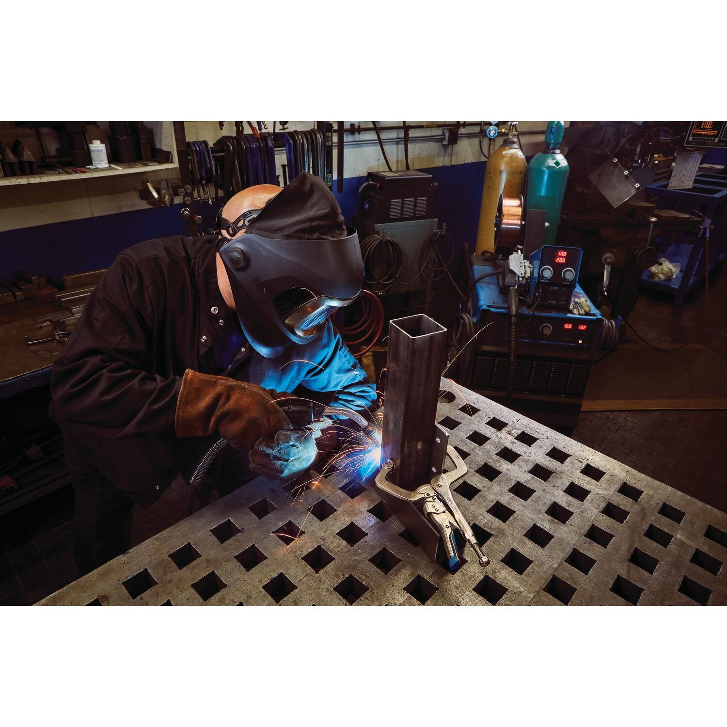 IRWIN IRHT82586 VISE-GRIP 11 in. Fast Release C-Clamp Locking Pliers
