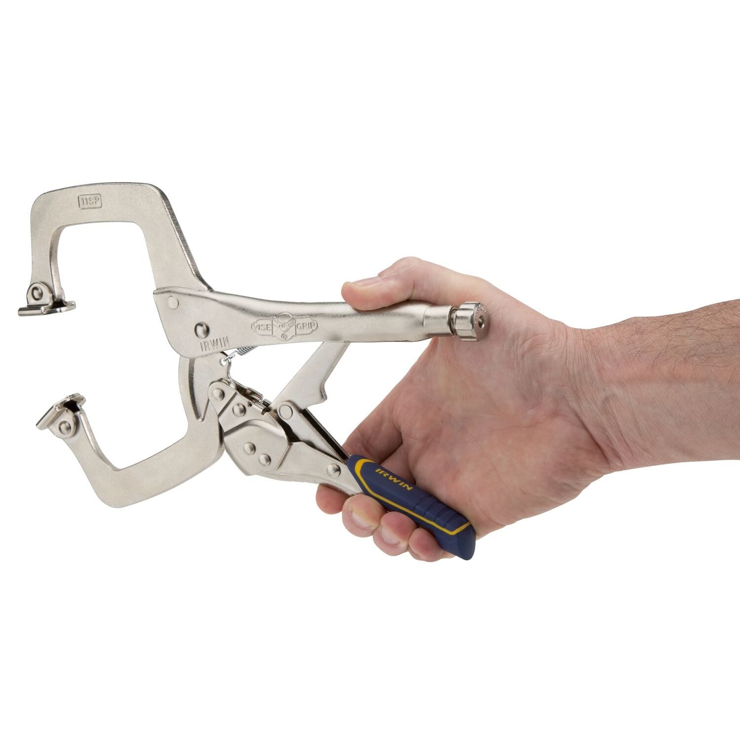 IRWIN IRHT82586 VISE-GRIP 11 in. Fast Release C-Clamp Locking Pliers